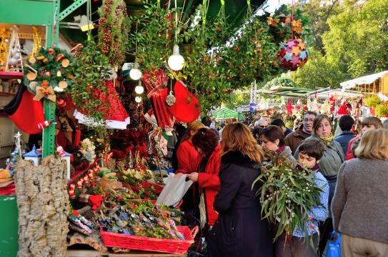 Рождественский рынок в Барселоне - 3
